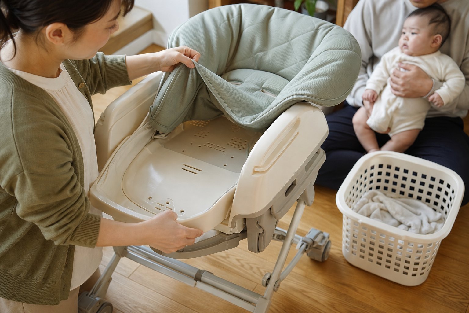 ハイローチェアはいつからいつまで使える？用途別の使用期間ガイド