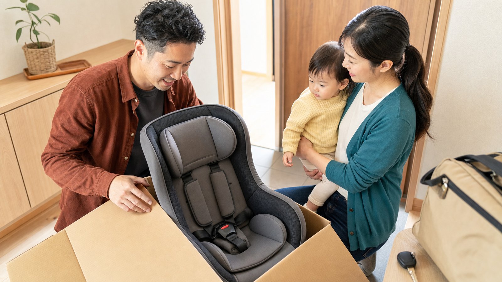 チャイルドシート 回転式vs固定式の違いと選び方｜どっちがおすすめ？
