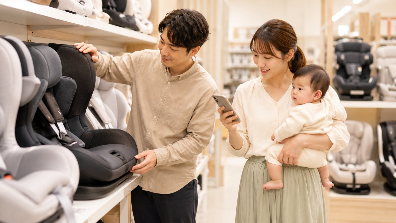 チャイルドシートはいつからいつまで？法律・使用期間・卒業のタイミング