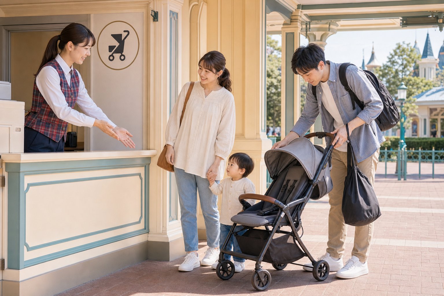 ディズニーシーのベビーカーレンタル場所はどこ？料金・借り方・活用術を徹底解説